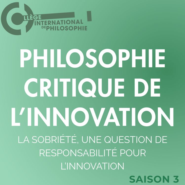 cover art for La sobriété, une question de responsabilité pour l’innovation
