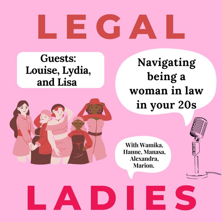 cover art for Navigating being a woman in law in your 20s