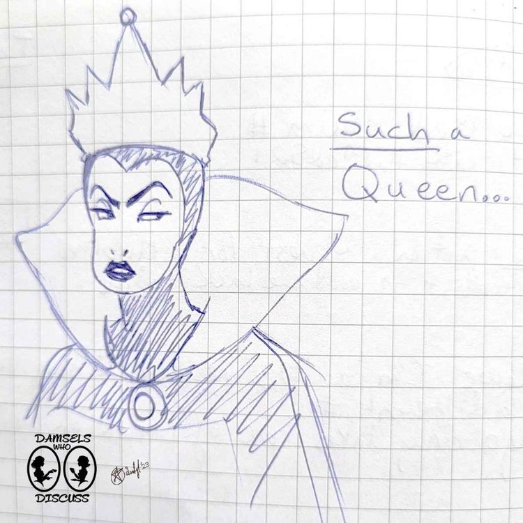 cover art for The Damsels Discuss Snow White