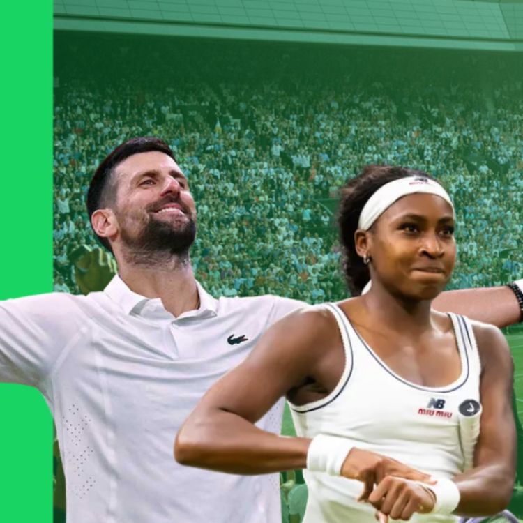 cover art for #327 | Wimbledon'da Yarı Finallere Doğru | Djokovic'ten 5 Saatlik Tarihi Galibiyet