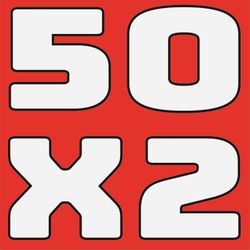 cover art for Fifty by Two