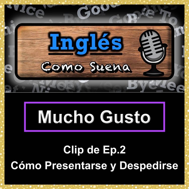 cover art for Cómo Decir MUCHO GUSTO (Nice To Meet You) En Inglés