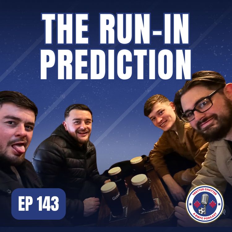 cover art for S4 EP143 The Run-In Prediction