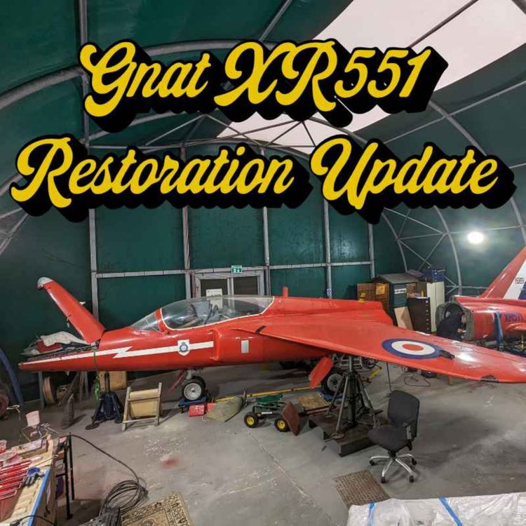 cover art for Folland Gnat Jet Restoration at the Tangmere Military Aviation Museum