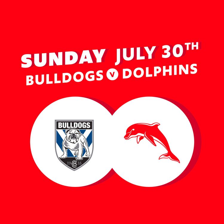cover art for Round 22 – Bulldogs V Dolphins 
