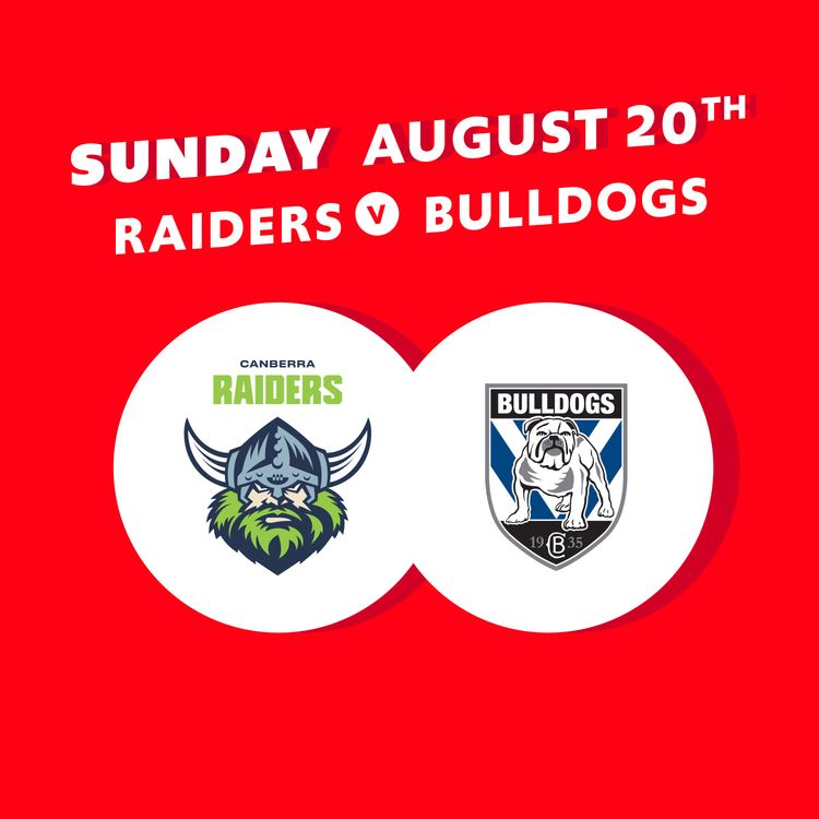 cover art for Round 25 - Raiders V Bulldogs