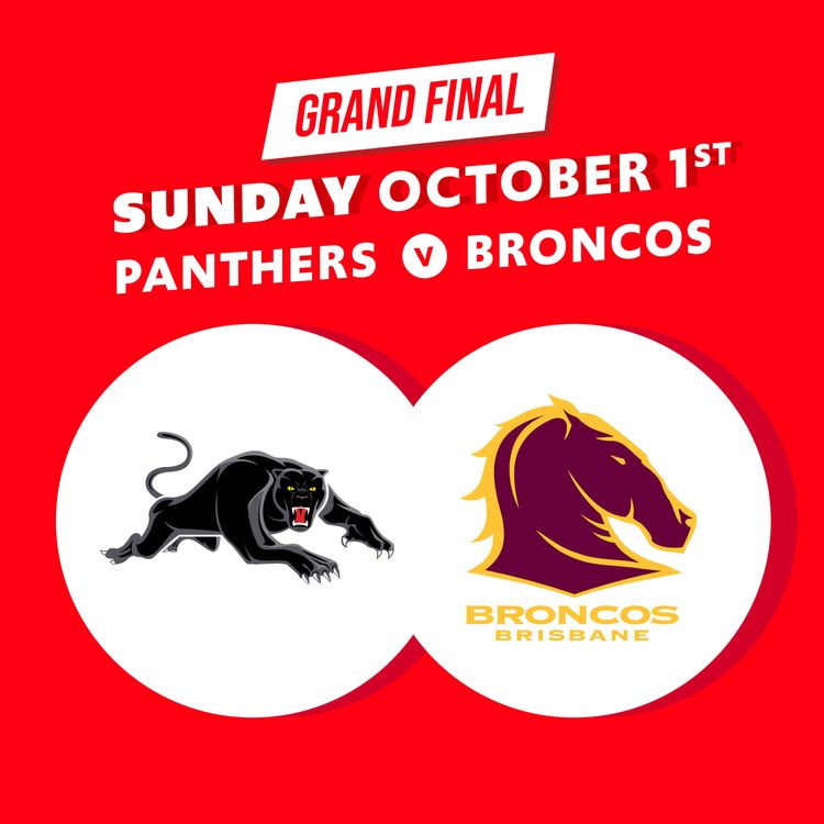 cover art for NRL Grand final – Panthers vs Broncos