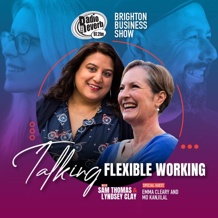 cover art for Talking Flexible Working with Emma Cleary and Mo Kanjilal