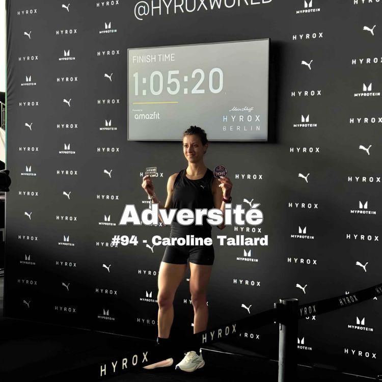 cover art for #94 - Participer aux championnats du monde Hyrox & l'avantage du pilates avec Caroline Tallard