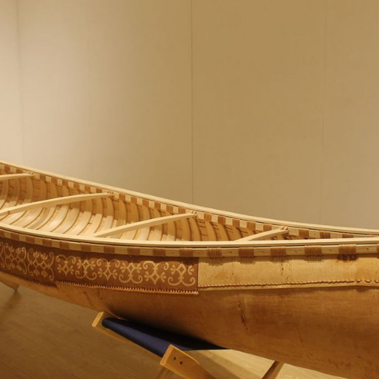 cover art for Canoe (jiimaan) - Anishinaabe WOTD