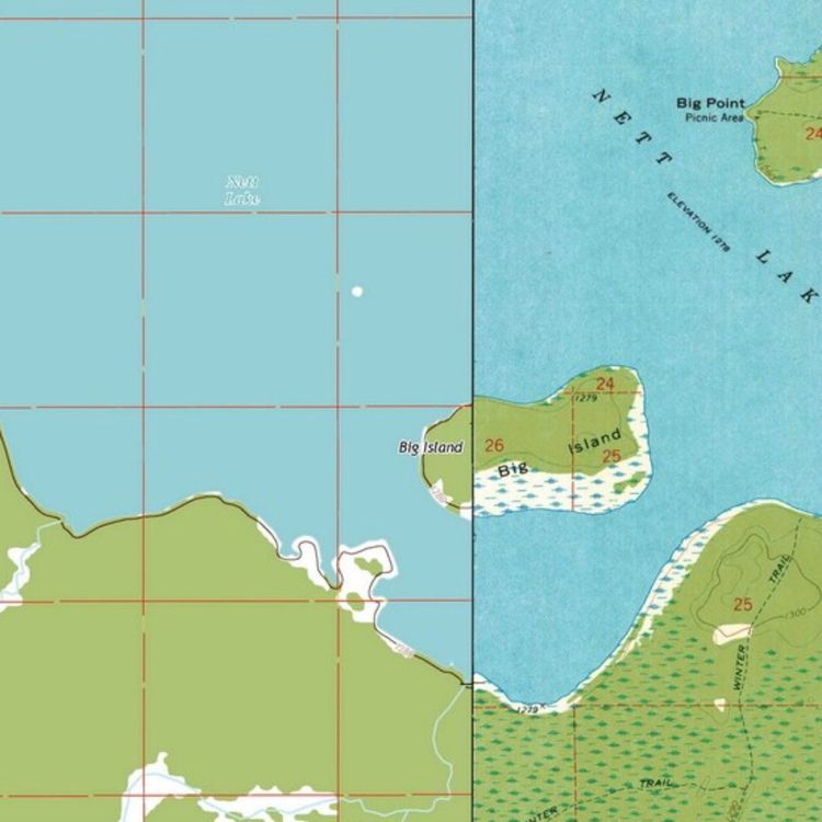 cover art for Big Island (chiminis) - Anishinaabe WOTD