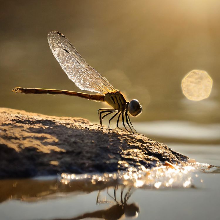 cover art for Dragonfly (oboodashkwaanishiinh) - Anishinaabe WOTD