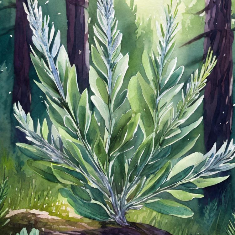 cover art for Sage (Bashkodejiibik) - Anishinaabe WOTD