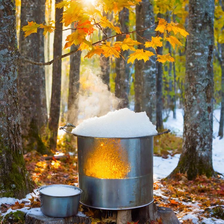 cover art for Maple Sugar (anishinaabe - ziinzibaakwad) - Anishinaabe WOTD