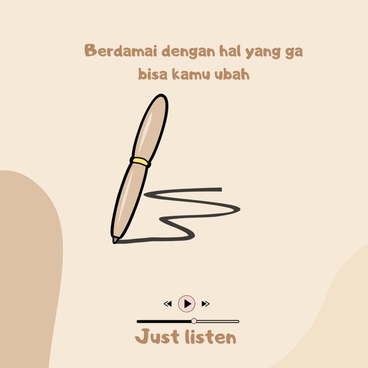 cover art for Berdamai dengan hal yang ga bisa kamu ubah