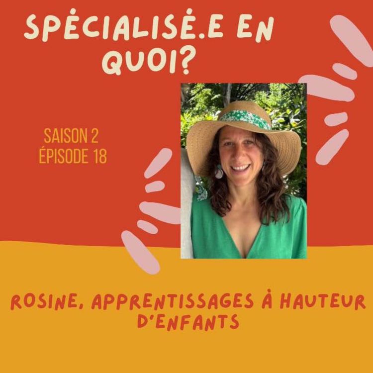cover art for Rosine, apprentissages à hauteur d'enfants