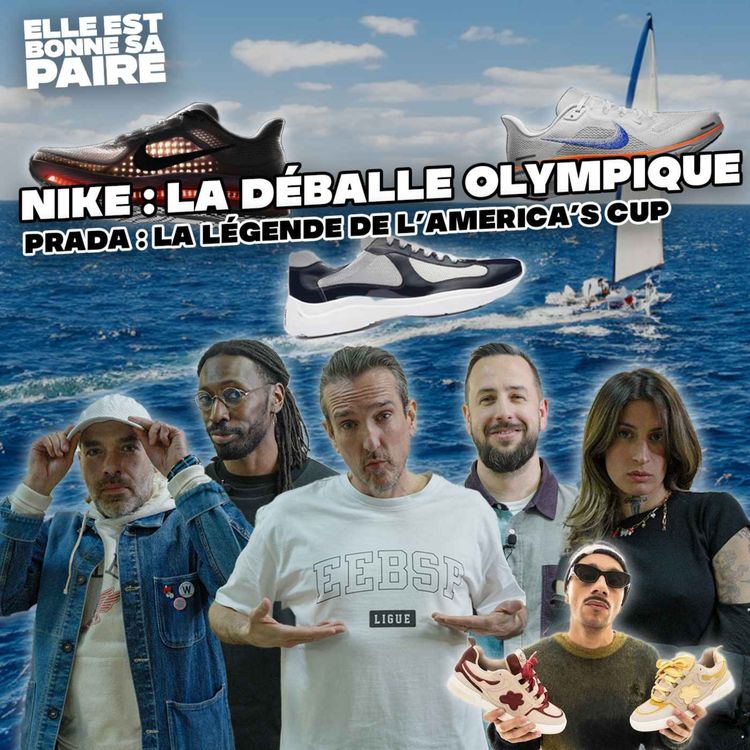 cover art for Nike fait sa déballe olympique 🥇, la nouvelle paire de Mister V 🍕...