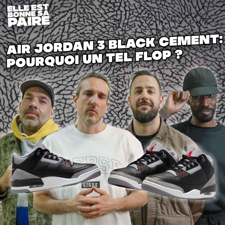 cover art for Air Jordan 3 Black Cement : pourquoi un tel flop ?