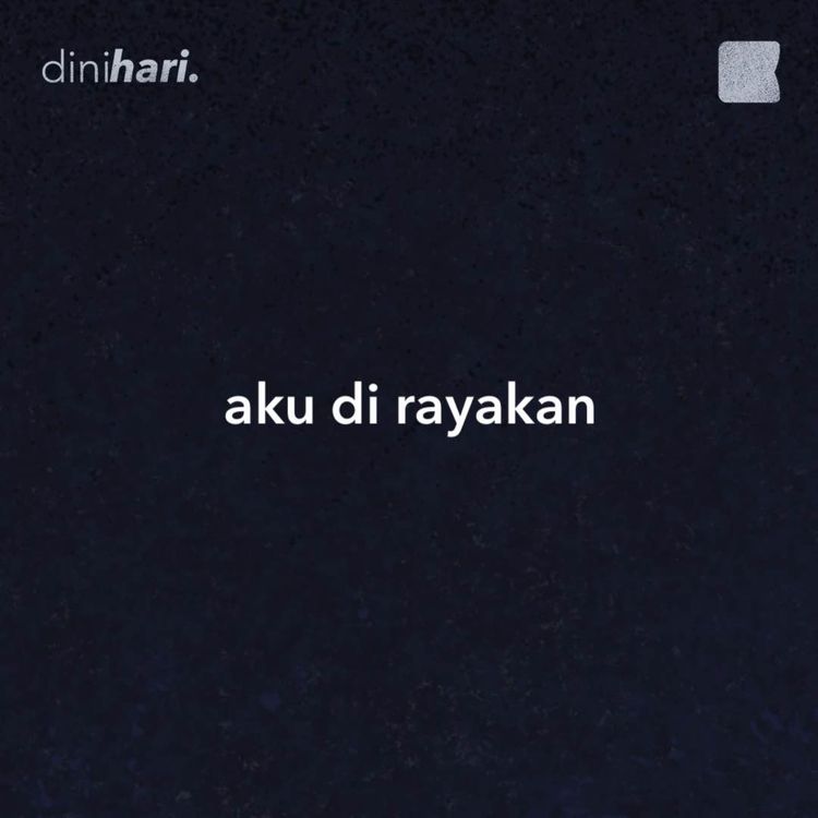 cover art for aku di rayakan