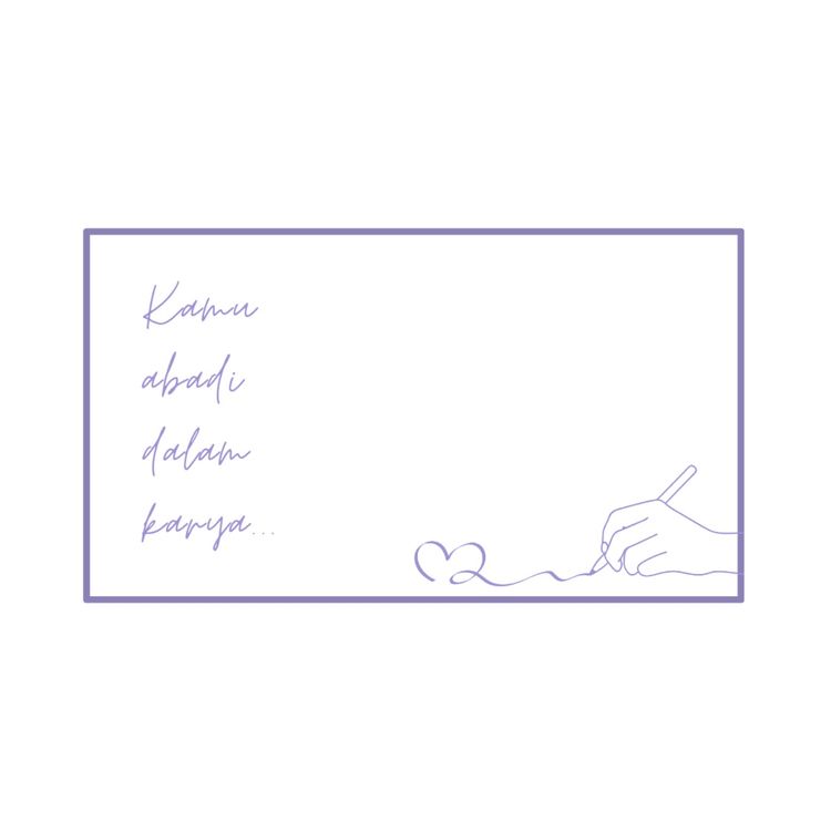 cover art for kamu abadi dalam karya