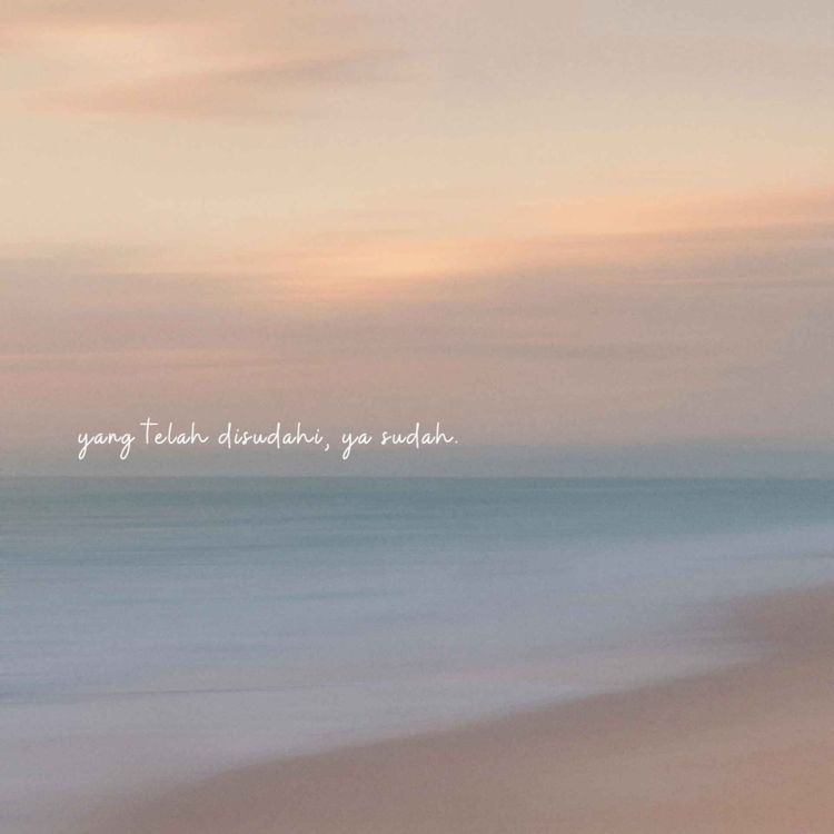 cover art for yang telah disudahi, ya sudah...
