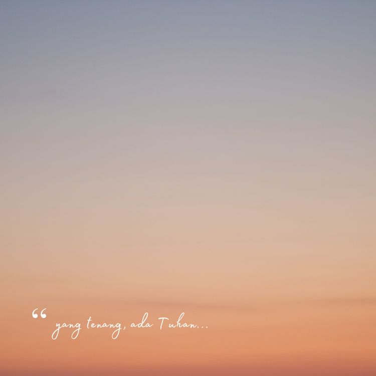 cover art for yang tenang, ada Tuhan...