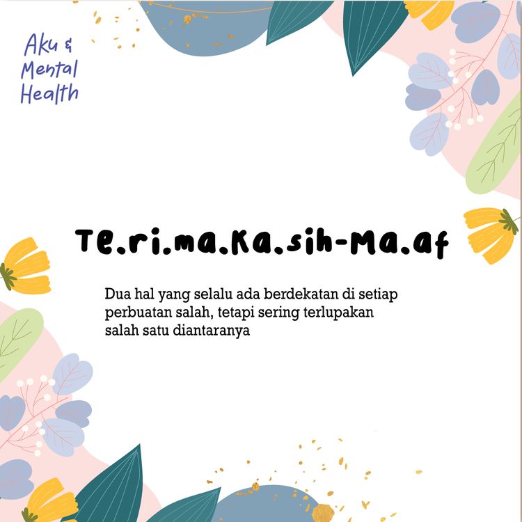 cover art for Terima kasih itu lebih dari maaf