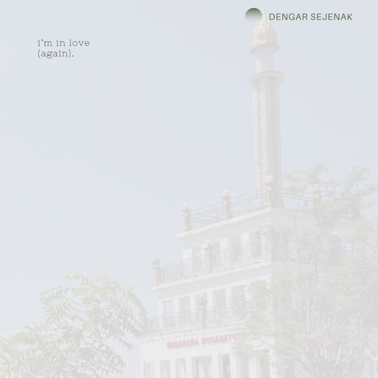 cover art for i'm in love (again)