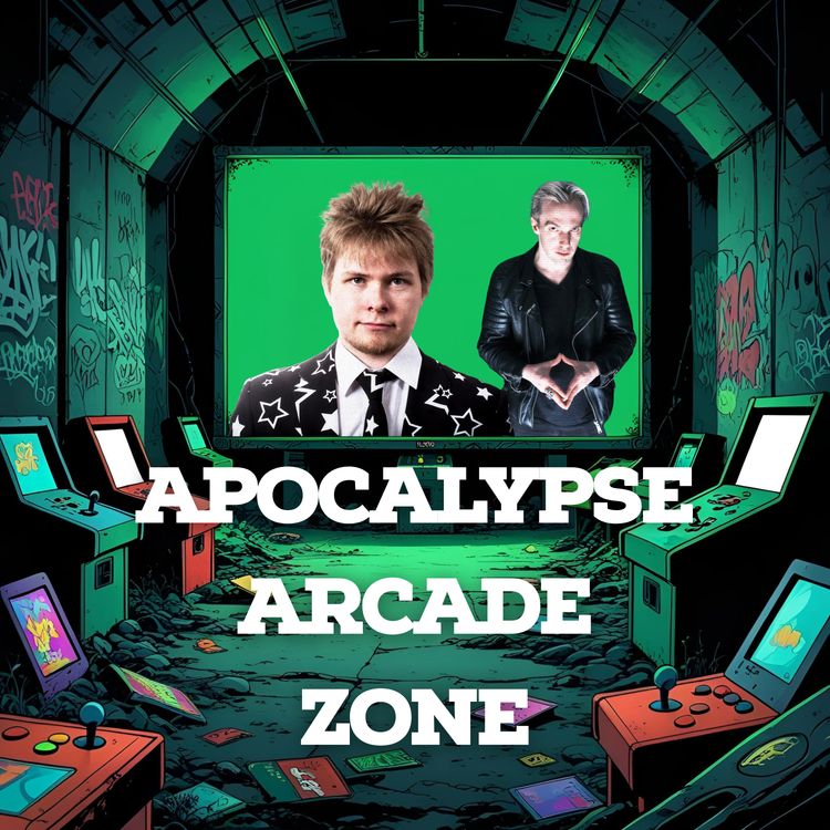 cover art for Apocalypse Arcade Zone: Episode 6 - John Robertson / The Dark Room