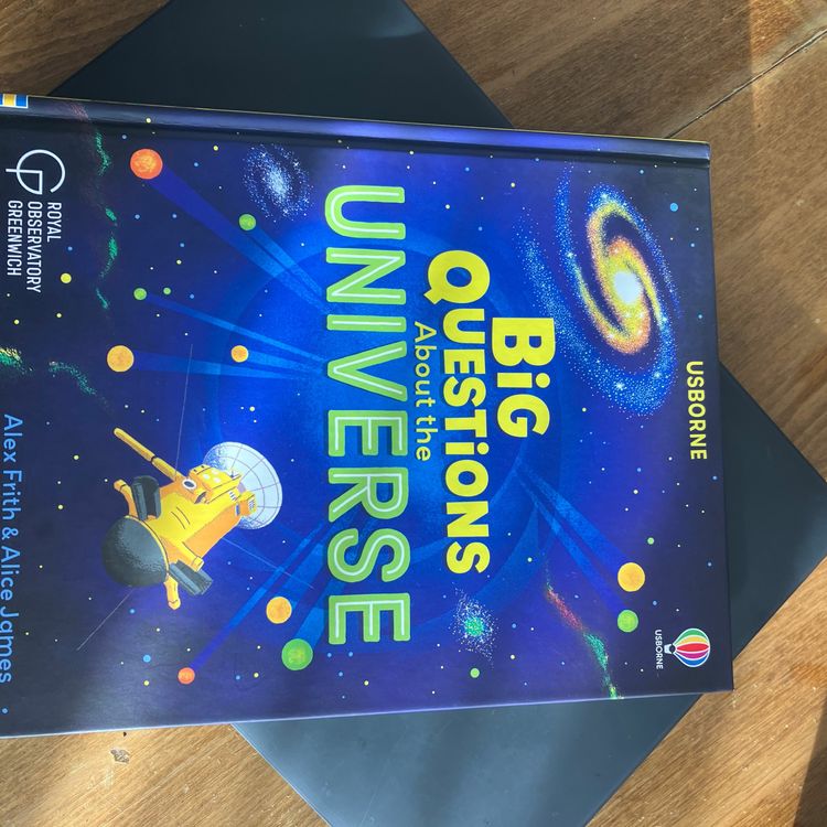 cover art for bOb BOOK REVIEW | Big Questions About The Universe by Alex Frith & Alice James