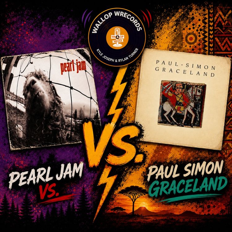 cover art for Wallop Wrecords: Pearl Jam vs. Paul Simon