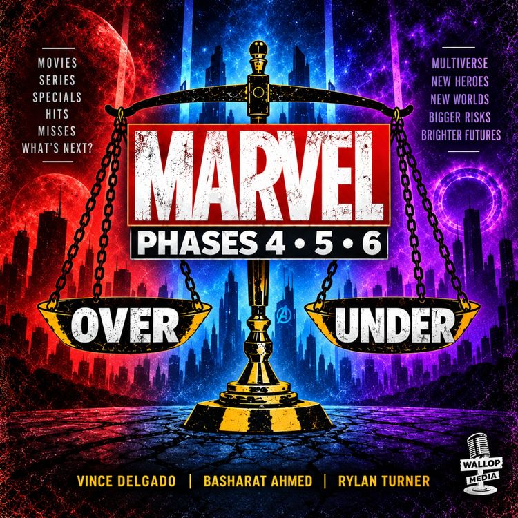 cover art for Over/Under: Marvel, phases 4, 5 and 6