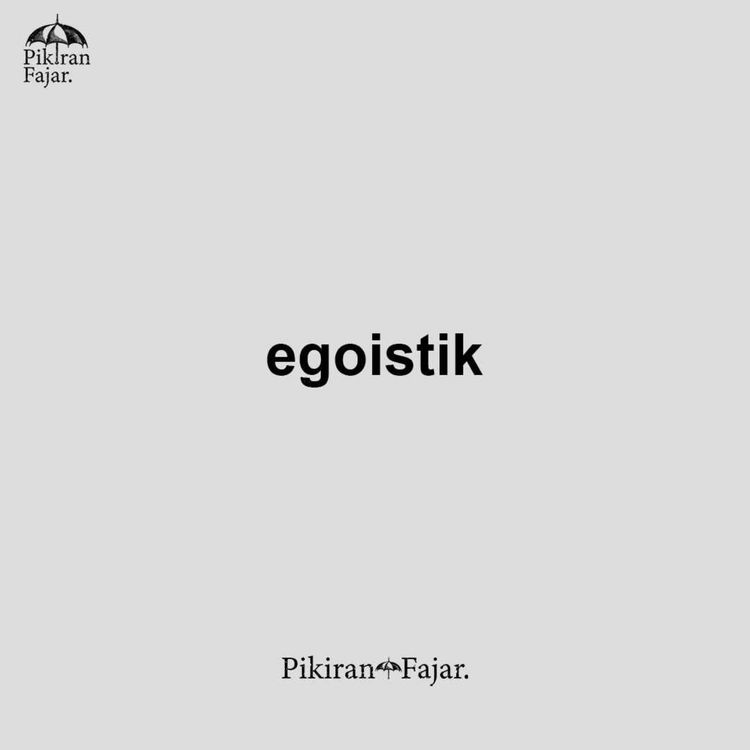 cover art for egoistik