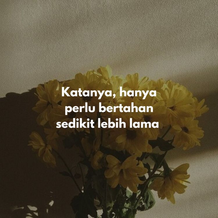 cover art for Katanya, hanya perlu bertahan sedikit lebih lama 