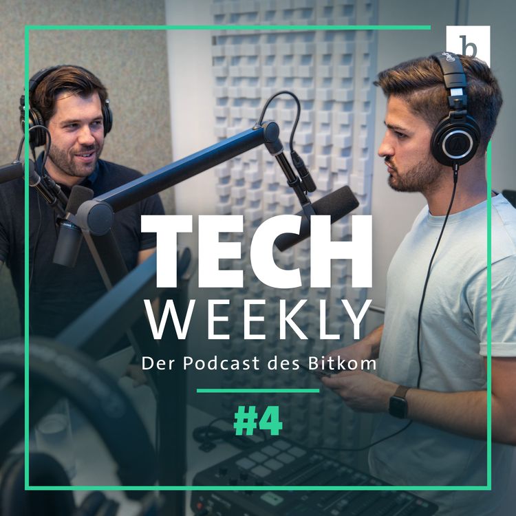 cover art for Tech Weekly | Wie der digitale Euro und smarte Kopfhörer unser Leben verändern werden