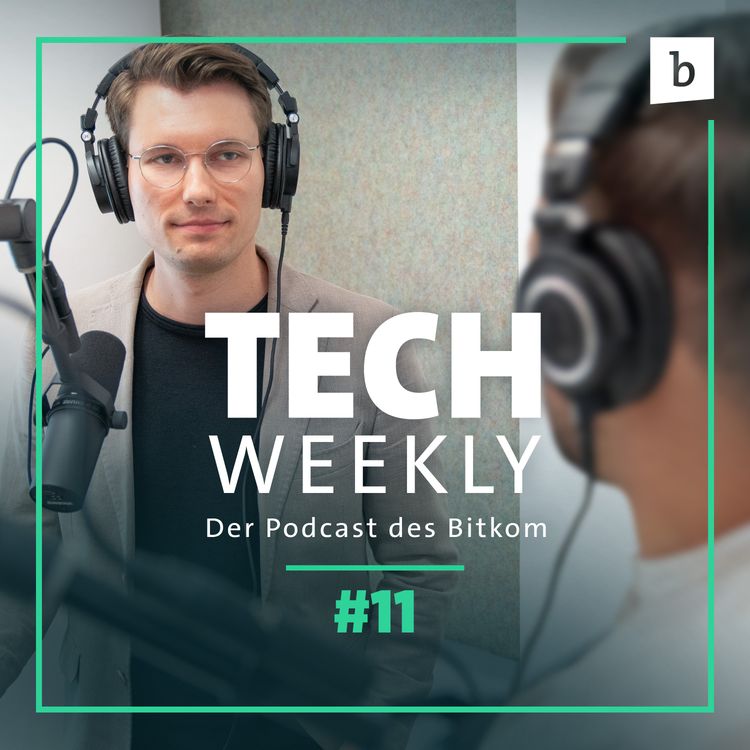 cover art for Tech Weekly | Die neue Datenstrategie und der Einfluss von KI auf Jobs