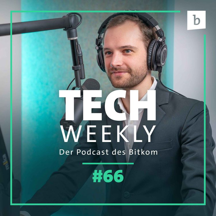 cover art for Tech Weekly | Wie wappnet sich die EU für Harris oder Trump?