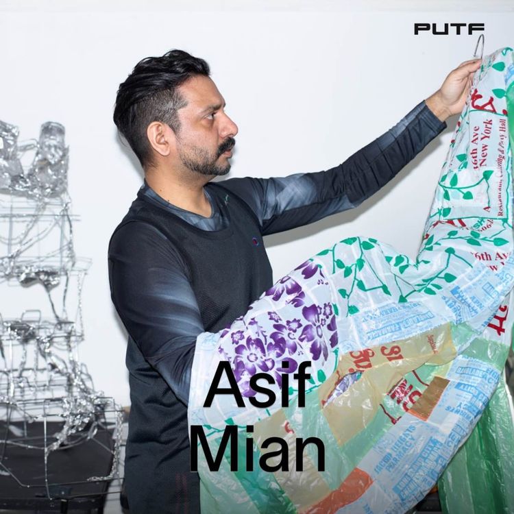 cover art for Asif Mian (NYC, Identity, Career Shift, Art Practice, Mythology)