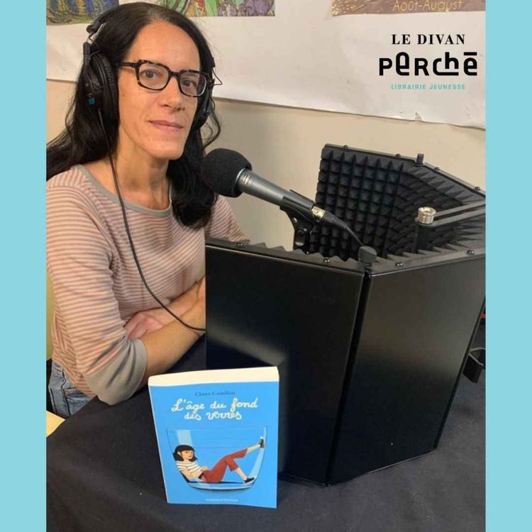 cover art for #C'est la Rentrée ! Camille présente "L' Âge du fond des verres  de Claire Castillon, Éditions Gallimard jeunesse