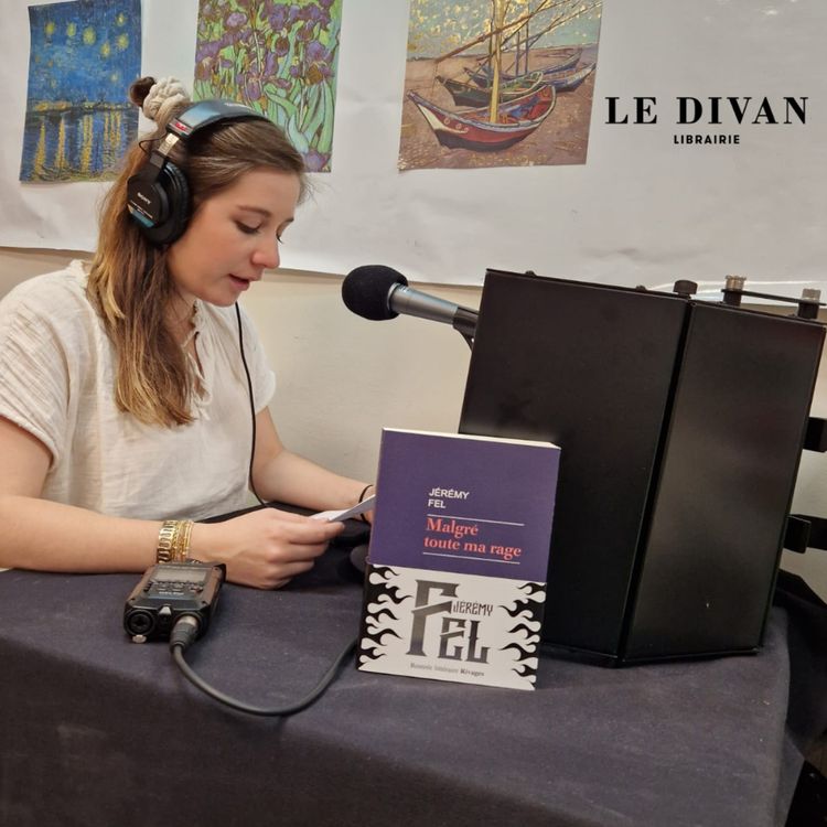 cover art for #Rentrée littéraire : Perrine présente "Malgré toute ma rage " de Jérémy Fel, Éditions Rivages