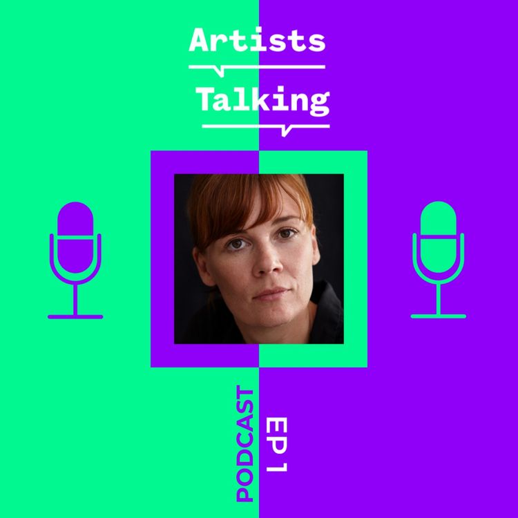 cover art for Artists Talking with Jenni-Elina von Bagh