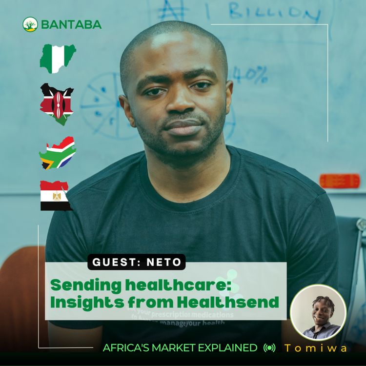 cover art for Sending healthcare: Insights from Healthsend in Nigeria