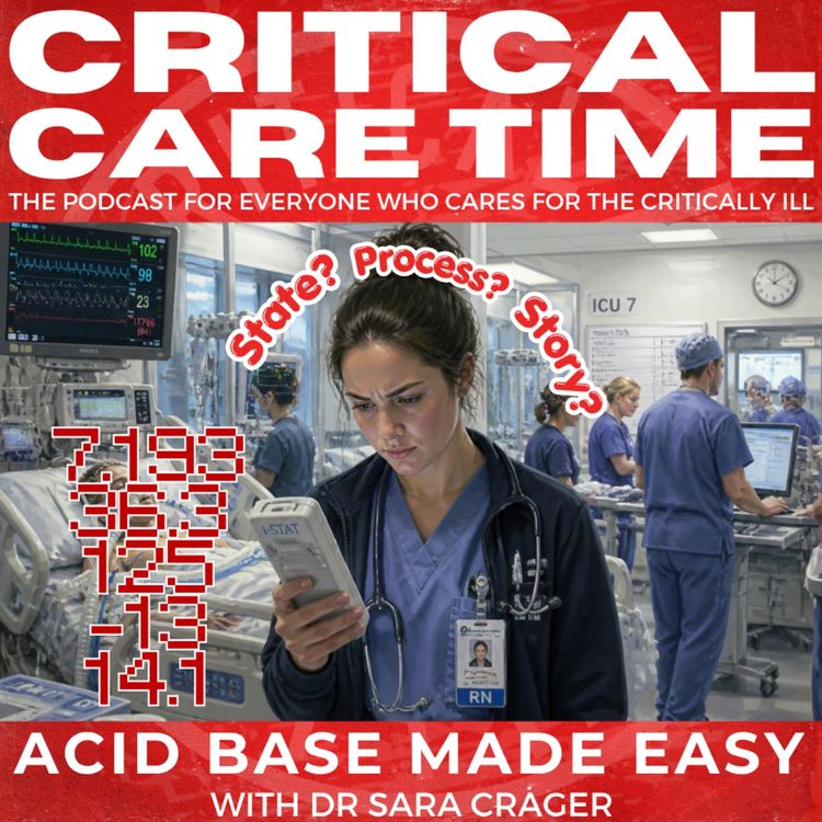 cover art for 84. Acid Base Made Easy with Dr Sara Crager