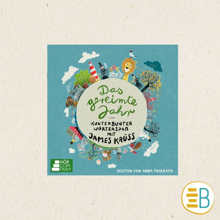 cover art for Das gereimte Jahr - Herzlichen Glückwunsch James Krüss!