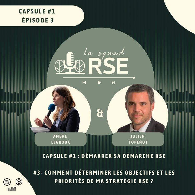 cover art for #1.3 - Démarrer sa démarche RSE : Déterminer les objectifs et priorités