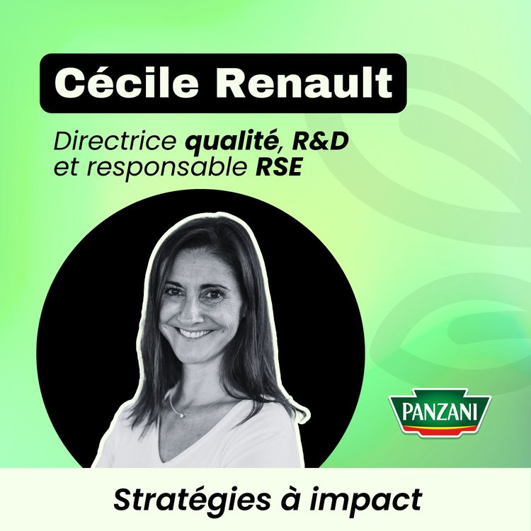 cover art for Stratégies à impact de Panzani, avec Cécile Renault