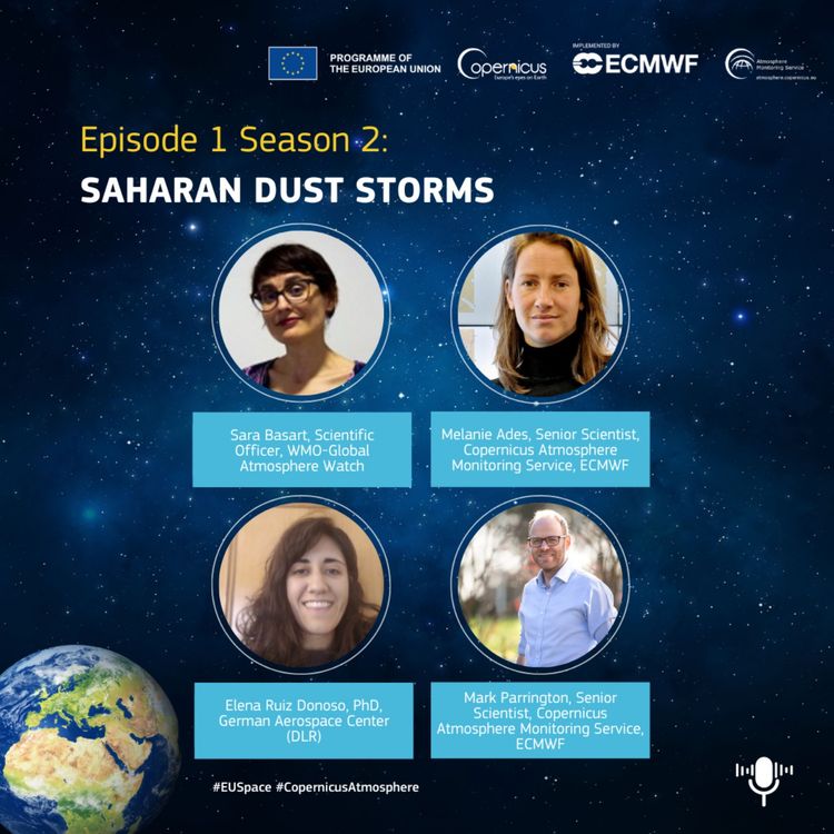 cover art for Saharan Dust Storms