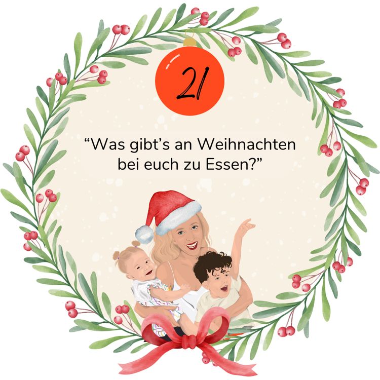 cover art for 21. Türchen: "Was gibt's bei euch an Weihnachten zu Essen?"