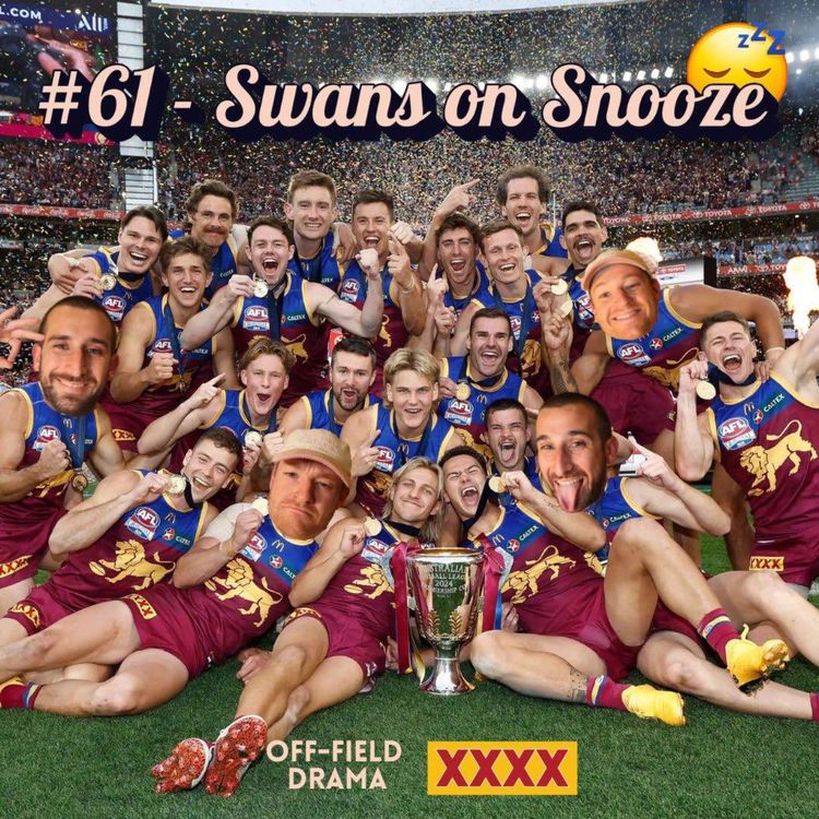 cover art for #61 - Swans on Snooze