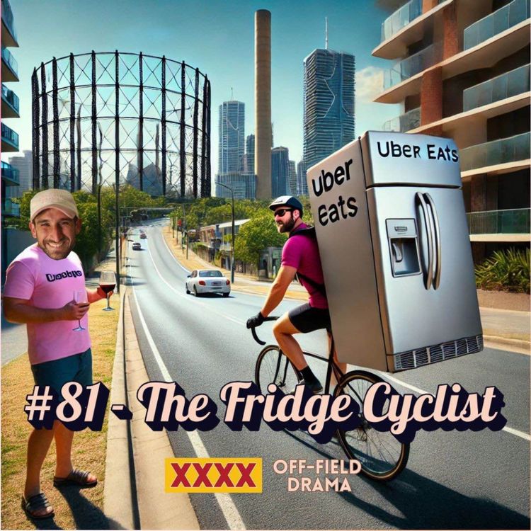 cover art for #81 - The Fridge Cyclist
